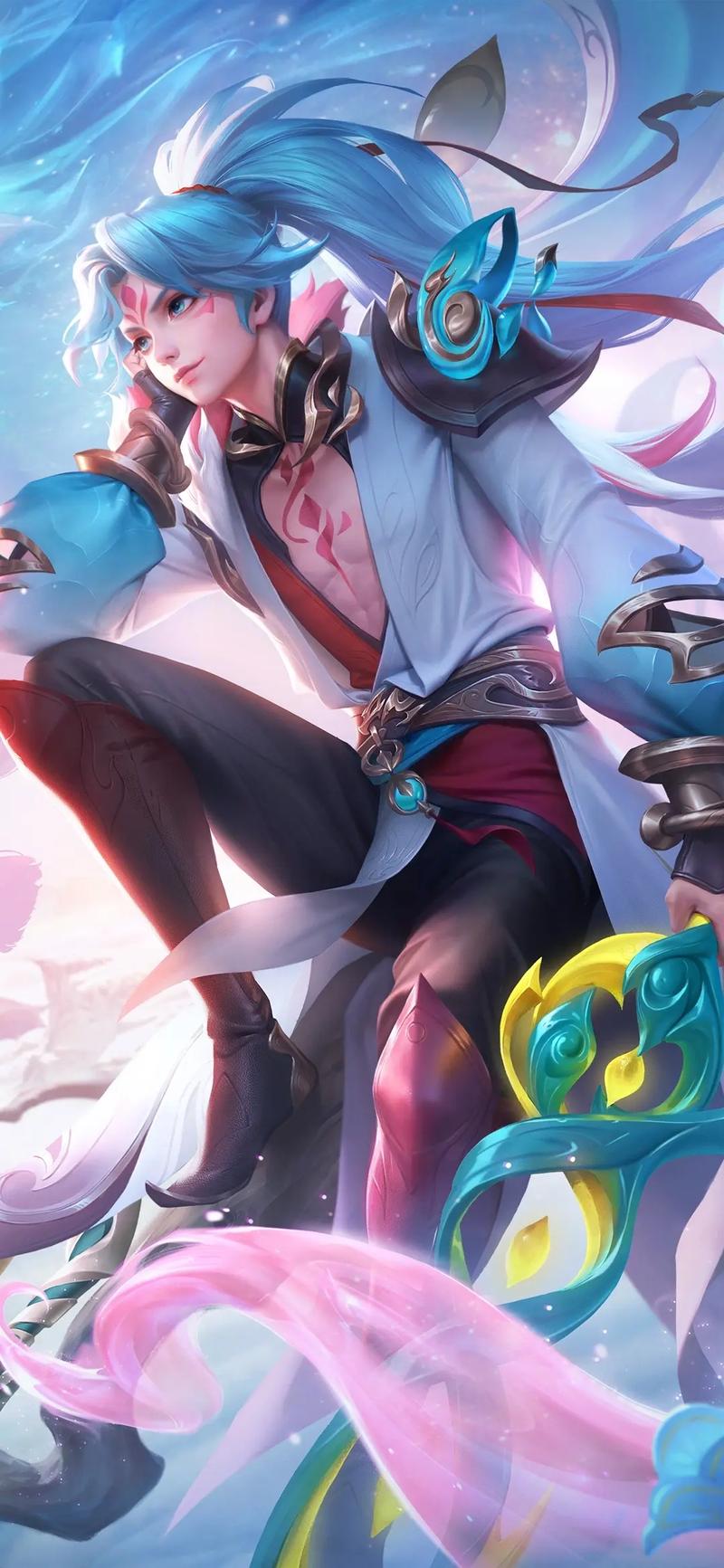 图标 Galio 率先发起进攻，张无忌输出无压力，图标队 1-0 Puff 队